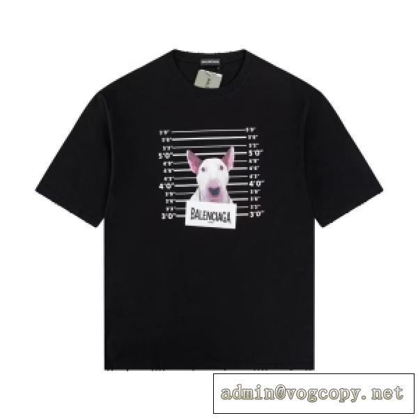 BALENCIAGA只今セール中 バレンシアガ半袖 コピー アメカジTシャツ 2色可選男女兼用 注目される最新モデル