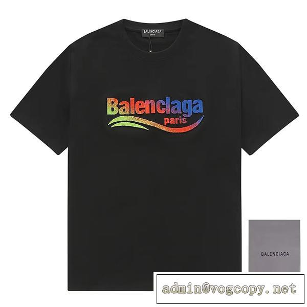一目惚れした半袖をご紹介 BALENCIAGA バレンシアガＴシャツ コピー カジュアルに綺麗め プレミアムアイテム