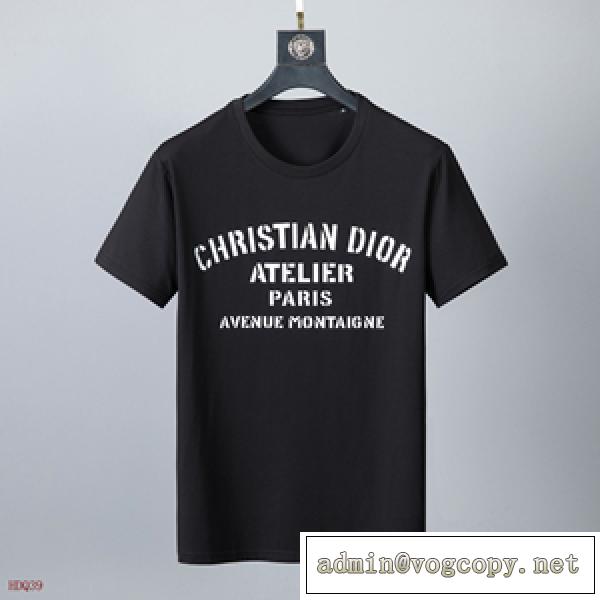 お洒落に過ごす♪ DR 半袖Tシャツ シンプルで着心地よい 2色可選 新入荷 幅広い年代に好かれる