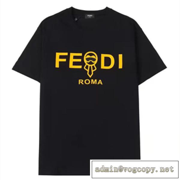 FENDI人気ランキング2026SS新作 フェンディスーパーコピー 半袖Tシャツ 2色可選 モードな魅力がたっぷり