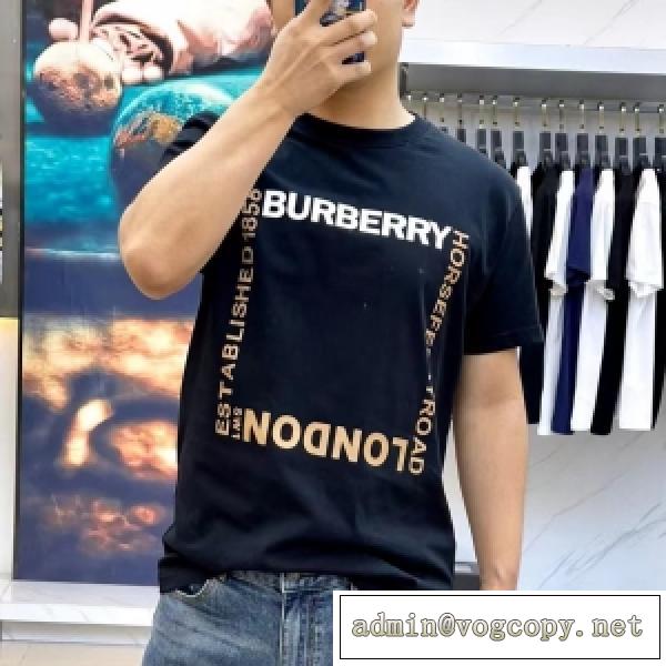 夏も快適に2026流行りBURBERRYメンズ新作エレガントなブランドコピーバーバリｔシャツ 新作が見逃せない