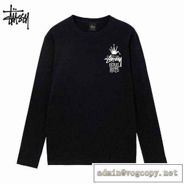 STUSSYロングｔ人気★ステューシー スーパーコピー長袖2026着こなしシンプルなトップス★コスパ最強新作におすすめ