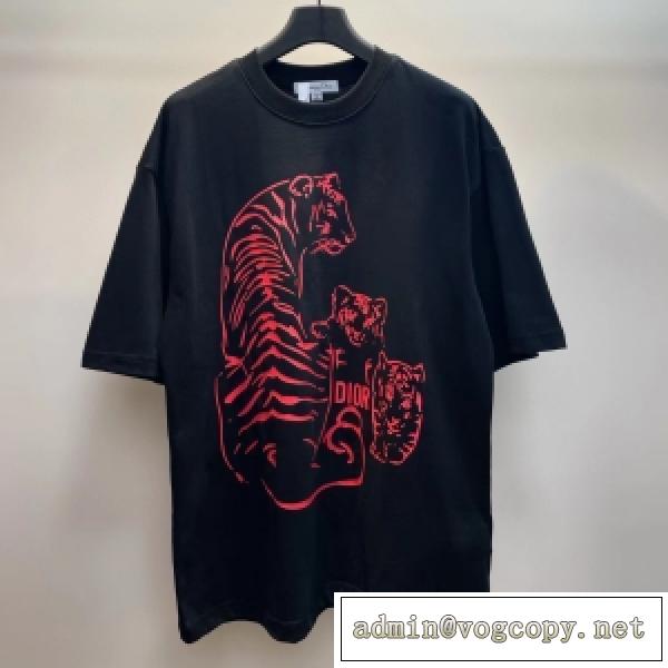 今季の人気アイテム限定セール DR ハイブランド半袖Tシャツ スーパーコピー ゆったりとした着心地 2色可選