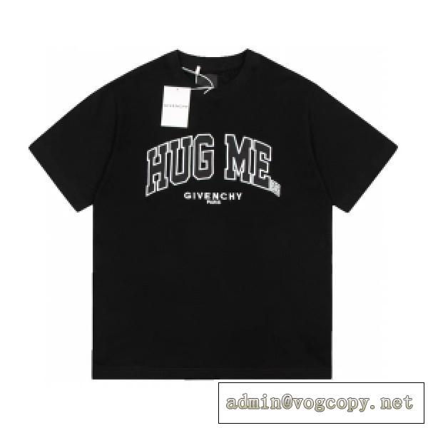 ジバンシー人気コピー 半袖Tシャツ 刺繍入り ブラック 眩しくてクールな表情 海外でしか手に入らない限定品