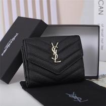 2026トレンド★YSL 財布 コピーカード収納★ YvesSaintLaurent 新作 高級ブランドレザー製 サンローラン 激安通通販大容量 