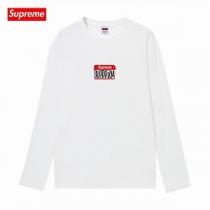 Supremeコピーロングｔ人気❤️2026人気色☆シュプリームメンズカジュアルなスタイルボックスロゴ高級☆長袖tシャツ
