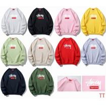 Supreme✖️ STUSSYコラボトレーナー人気シュプリームコピー服★★2026着こなし10色対応★上質なアイテム