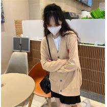 AMI PARISカーディガン ❤️アミ パリス服コピー販売男女OKオーバーサイズ使いやすいキレイめコーディネート4色