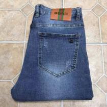 GUCC1デニムパンツ 気になる流行り ブランドコピー品 ジンーズ シックなシンプルスタイル 今買って損はなし