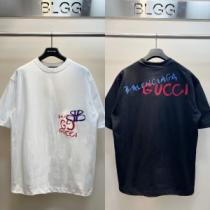 トレンド感を楽しめ新作 GG×BALENCIAGA ブランド半袖Tシャツコピー ...