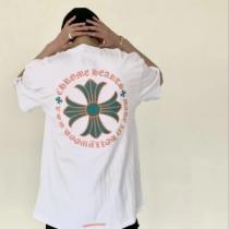 お見逃しなく!CHROME HEARTS クロムハーツコピー 半袖Tシャツ 激安 大人ボヘミアンスタイル 品が良く見た目