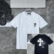 2カラー可選 CHROME HEARTS クロムハーツ偽物 半袖Tシャツ 非常に良い身なり効果 一番の魅力春夏の定番新品