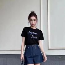 男女OK ディオール偽物 シンプル半袖Ｔシャツ スタイルアップが叶う トレンド感たっぷり ブランド夏の必需品♪♪