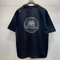 大活躍のモデル BALENCIAGA バレンシアガコピー 激安 半袖Tシャツ ミディアムフィット 高品質の刺繍入り