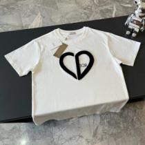 2026夏新たな半袖Tシャツ 激安 ブランドスーパーコピー ハート 3Dプリント...