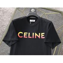 関税負担なし☆ セリーヌ偽物ロゴtシャツ激安新作2026流行り男女兼用 CELINE人気OVERSIZE 数量限定春夏コレクション