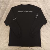 数量限定☆BALENCIAGAパッチワーク長袖Tシャツ人気❤️バレンシアガスーパーコピー販売ユニセックスお洒落