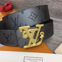 激安通販❤️LOUIS VUITTON ベルトメンズルイヴィトンコピー新作2026高級レザー入手困難アイテム幅4㎝