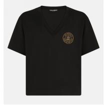希少Ⅴネック☆Dolce&Gabbana新作ドルガバtシャツコピー2026トレン...