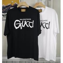 2026流行り大人気BALENCIAGA ブランドコピーコラボｔシャツ人気オーバーサイズ高級ブランド半袖服