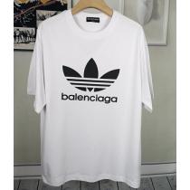 【2026トレンド】Adidas x BALENCIAGAコラボｔシャツコピー人気商品オシャレなオーバーサイズ半袖