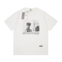 着回し力の高さの人気トレンド ディオール AND JACK KEROUAC ブランドスーパーコピー Tシャツ 写真プリント