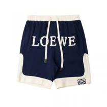大人気 LOEWE ロエベコピー ショートパンツ コットン100% 伸縮性のショーツ ストリート系ファッション