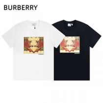 暑い夏にヘビロテ確定♪BURBERRY マッププリント バーバリースーパーコピー Ｔシャツ 男女兼用 22SS存在感