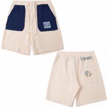 夢中になるトレンド LOEWE ロエベハーフパンツ トトロコピー 男女兼用 ゆるやかなシルエット 高品質の刺繡