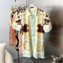大注目のFENDI × VERSACE オーバーフィットスタイル フェンディスーパーコピー 半袖シャツ 入手困難商品