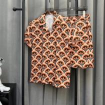 おしゃれメンズ注目の今欲しいメンズシャツ ブランドコピー品 上下着 2026最新adidas x Gucc1 リゾート感