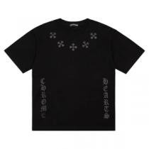 もちろんトレンド最新モデル CHROME HEARTS クロムハーツ偽物 半袖ｔシャツ激安 無地のデザインで大人気