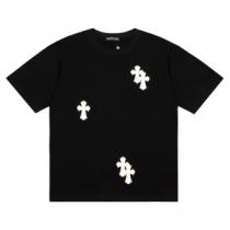 CHROME HEARTS 2026ss人気ランキング クロムハーツ半袖Tシャツコピー 激安 2色可選 幅広いコーデで活躍