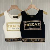 FENDI2026ss新作 スポーツウェア風 フェンディコピー レディース タンクトップ 高品質 個性でトレンド