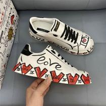 Dolce&Gabbana新作入荷❤️ドルガバスニーカーコピー2026人気ハート❤️★お洒落なカジュアルシューズ