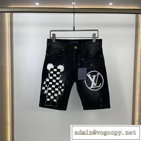 LOUIS VUITTON ルイ ヴィトンスーパーコピーデニム メンズハーフパンツ 高品質 お得すぎるセールアイテム