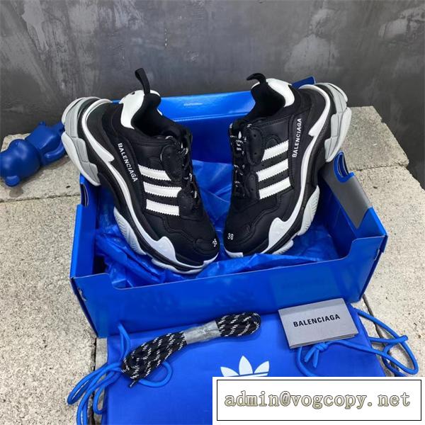 足元の個性を演出し BALENCIAGA×adidas バレンシアガ スニーカー 高品質偽物 男女兼用 軽やかな履き心地