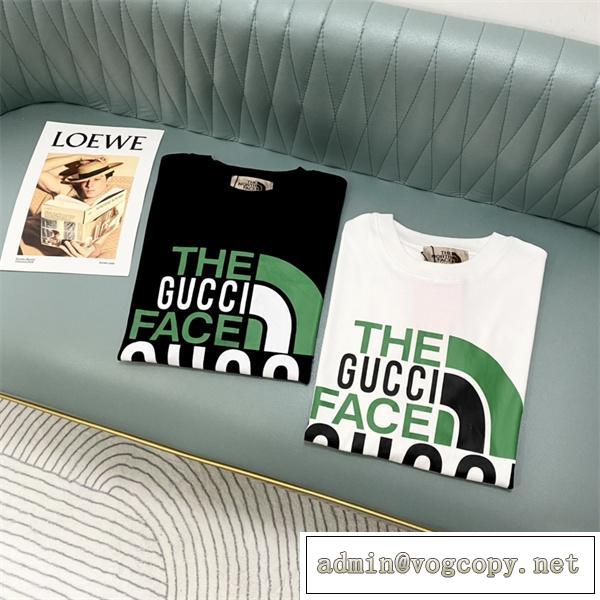 お洒落GUCC1 ✖️THE NORTH FACEコラボｔシャツブランドスーパーコピー★2026大人気ランキング定番エレガント美品