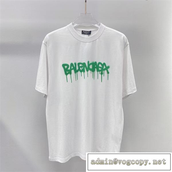 BALENCIAGA バレンシアガコピー 最高品質 半袖Tシャツ 合わせやすいデザイン 夏のオシャレが楽しくなる新品