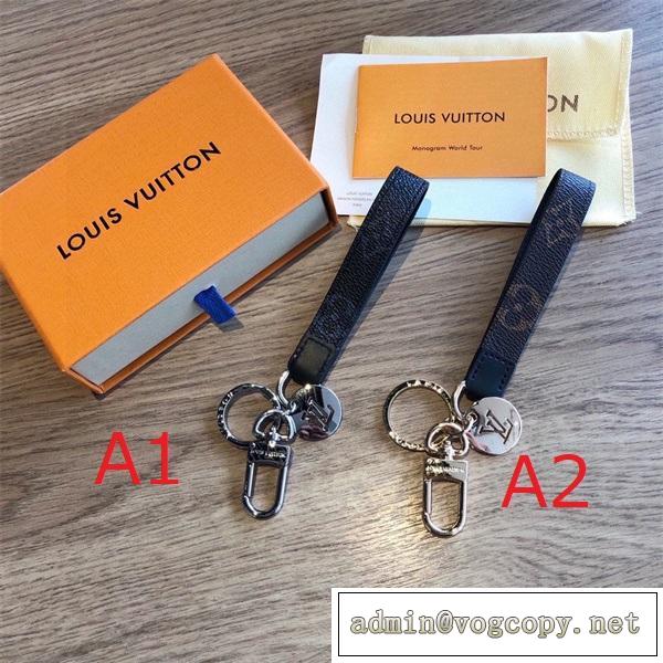 上品☆LOUIS VUITTON MONOGRAM ECLIPSE DRAGONNEキーホルダールイヴィトンコピー品★人気定番商品★