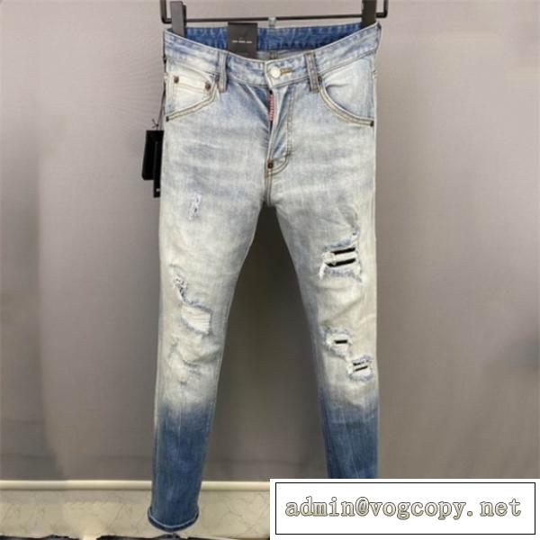 素晴らしい逸品 DSQUARED2 2026コレクション ディースクエアードジーパン偽物 ダメージ 足が長く見える