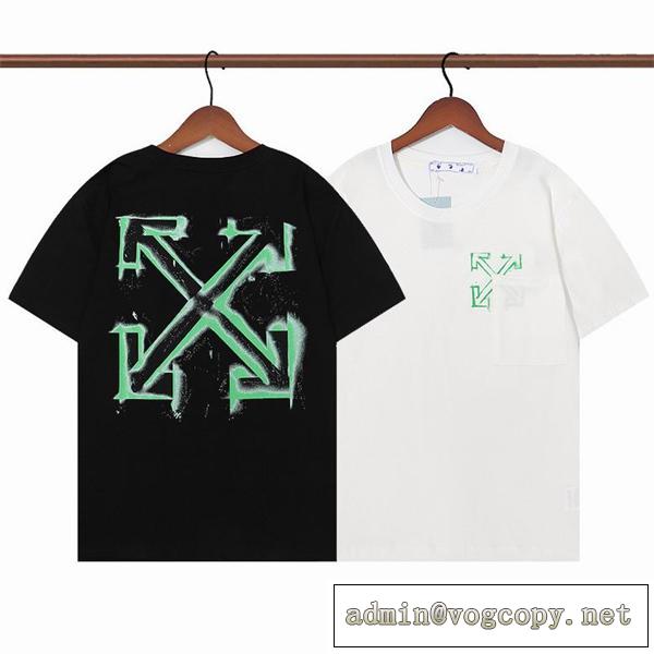 普段使いにも最適なアイテム 半袖Tシャツ2026新品人気Off-White オフホワイト偽物 快適な着心地 優秀入手困難