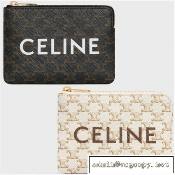 2026新品★セリーヌ CELINE偽物ｎ級品トリオンフキャンバス コイン＆カードケース★小銭入れ定番アイテム