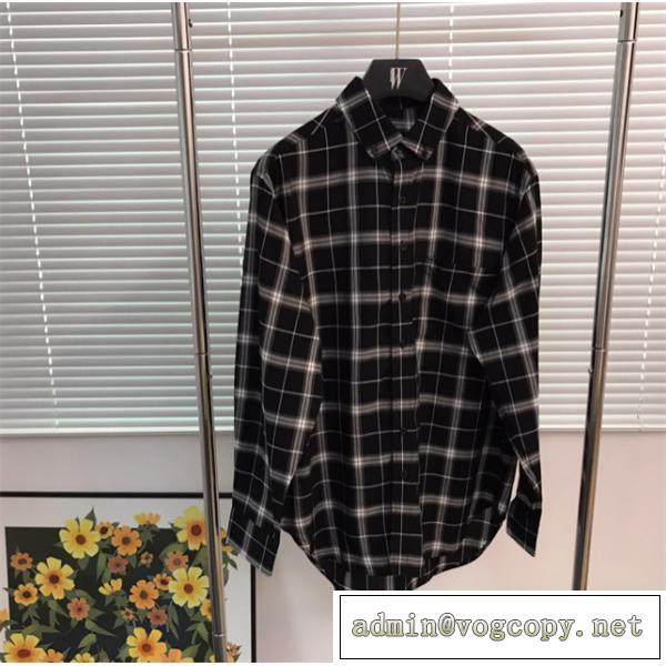 【VIP SALE!!】BALENCIAGA バレンシアガ長袖シャツコピー2026秋冬最新入荷オーバーサイズ男女OK