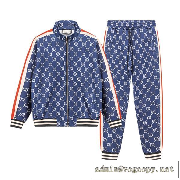 GUCC1セットアップ2点ブランドコピーGGロゴ秋冬最新2026人気ランキング男女OKカジュアルスタイル美品