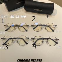 超軽量Chrome Hearts新品クロムハーツ眼鏡コピー20.6 g簡約フレームサイズ：50-22-148男女の相性抜群上品