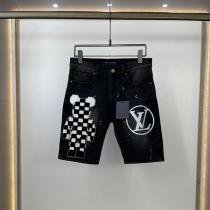 LOUIS VUITTON ルイ ヴィトンスーパーコピーデニム メンズハーフパン...
