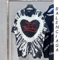 BALENCIAGA人気ランキング2026新作 バレンシアガ半袖Tシャツスーパーコピー 男女兼用 ストリート感溢れる