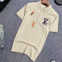 当店人気のおすすめ最新版 LOUIS VUITTON ヴィトン半袖コピー ポロシャツ 3色可選 おしゃれで機能性の高い