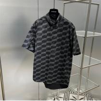 【男女OK】BALENCIAGA シャツ人気 メンズ  BBロゴスタイリッシュな...
